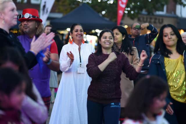 Party in full swing at Diwali celebrations in Kingsbury Square