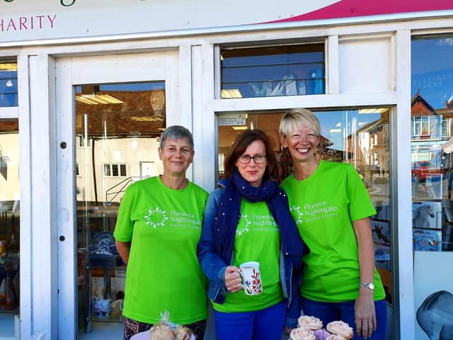 Lynda, Catherine and Tracey