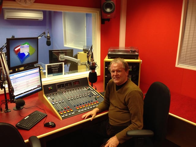 Stoke Mandeville Hospital Radio DJ Paul Ronson pictured in 2014