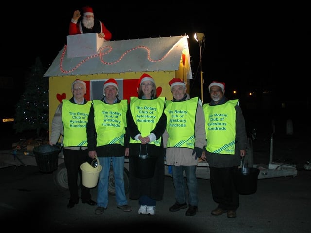 The Rotary Club of Aylesbury Hundreds Santa Float