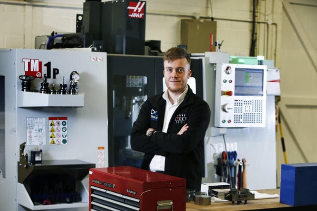 Torque Precision’s managing director, Daniel Walden. 14/11/2019 Picture by Ed Nix