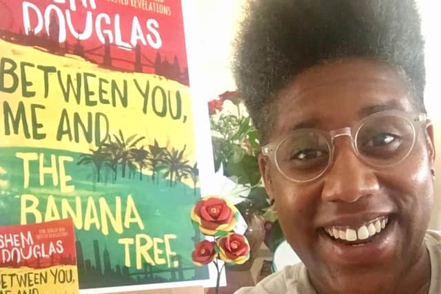 Shem Douglas during the launch of You, Me and the Banana Tree
