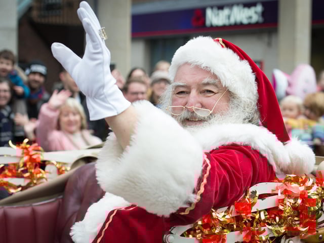 Santa comes to Aylesbury