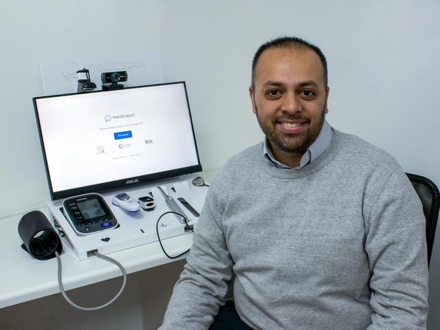 Dr Zubair Ahmed, Co-founder of Medicspot