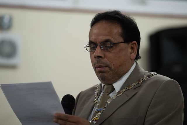 Deputy mayor of Aylesbury, Tuffail Hussain