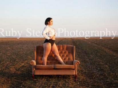 Women on Sofas by Ruby Steele