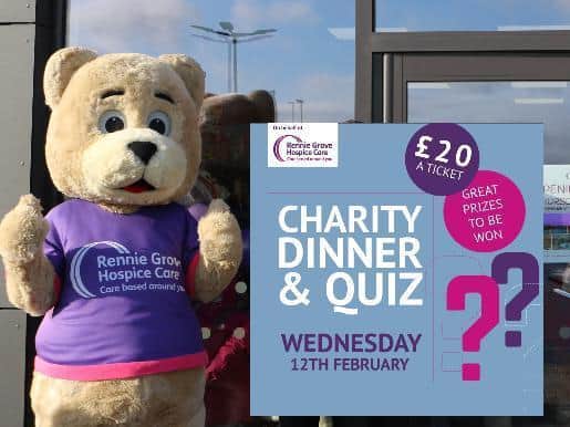 Rennie Grove charity quiz nights are on 12 February