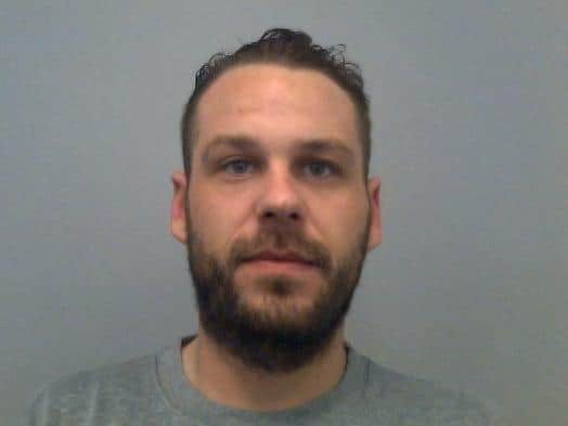 Luke Evans, aged 29, of Millfield Close, Marsh Gibbon, Aylesbury who acted as a courier, collecting a kilo of cocaine from Scotland on the 6 July 2019