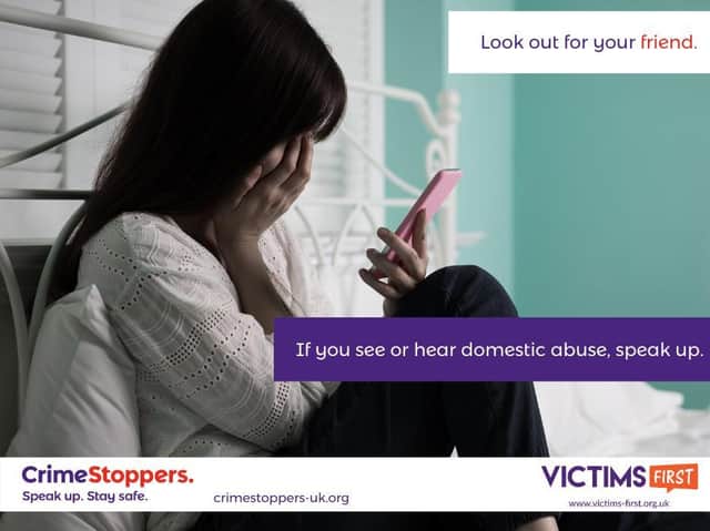 It has been launched in response to a spike in domestic abuse figures during lockdown