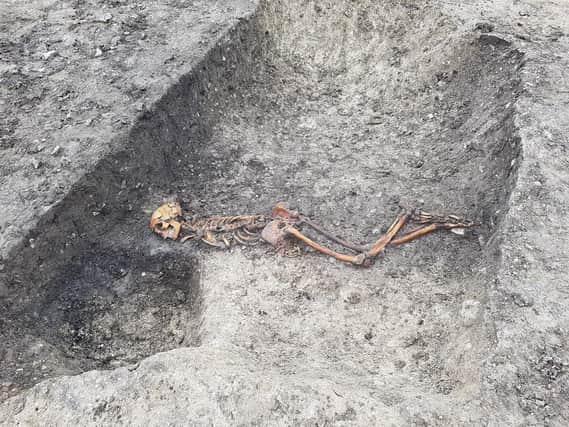 HS2 uncovered the murder victim during excavation work in the area