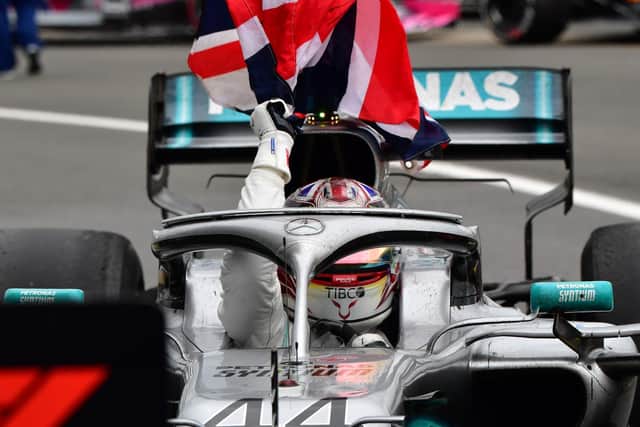 Lewis Hamilton won the British Grand Prix in 2019