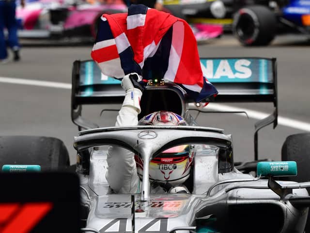 Lewis Hamilton won the British Grand Prix in 2019