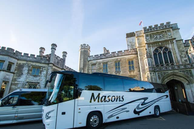 Masons Minibus and Coach Hire Ltd will be taking people on a trip on Sunday, the first trip since the country went intolockdown