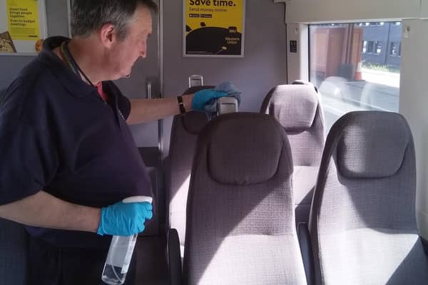 Train carriages will undergo extensive cleaning