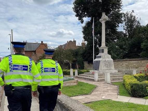 Patrols have been stepped up in Thame following the murder