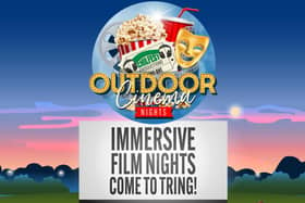 Chilfest outdoor cinema has been operating at the weekends on Pendley Activity Meadow, on Cow Lane, since July