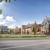 A CGI of the Kingsbrook Estate