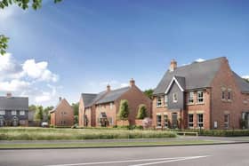 A CGI of the Kingsbrook Estate