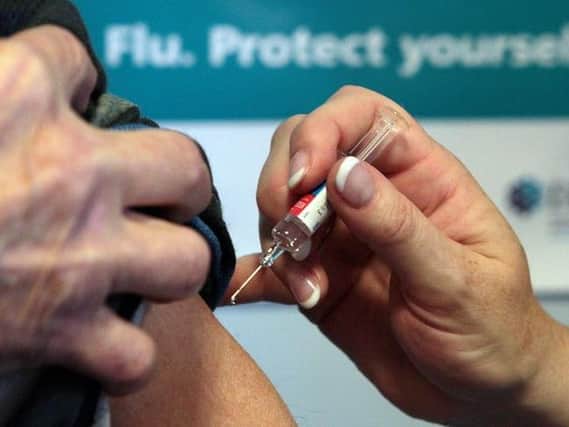 Public Health England figures show just 43.8% of clinically at risk people in Buckinghamshire had the vaccine between September and February  well below the target of at least 55.0%.