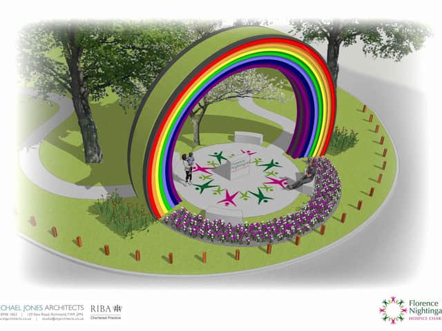 An artist's impression of the new sculpture
