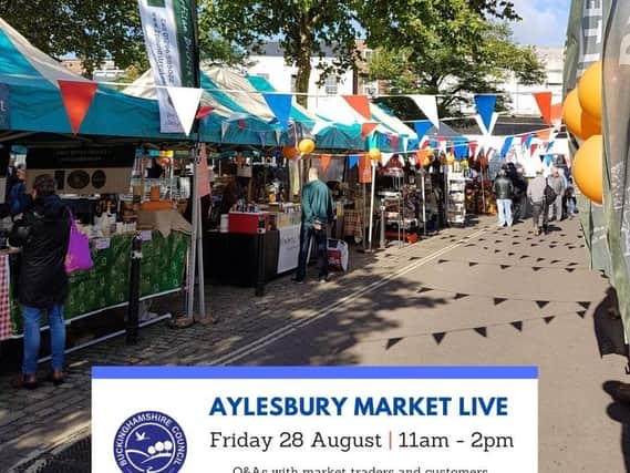 Aylesbury Market goes live this Friday August 28
