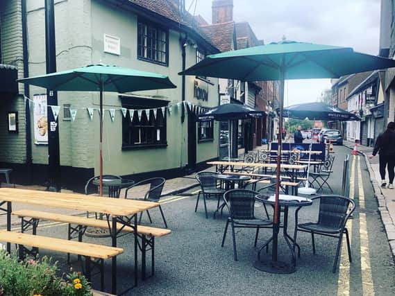 The pedestrianisation of Cambridge Street has proved popular