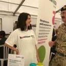 Healthwatch Bucks representative at the Bucks County Show