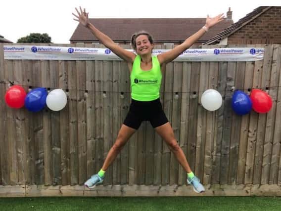 At 6am on August 28th 2020, Emma began her challenge for WheelPower.