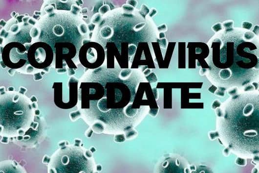 yesterday's coronavirus update