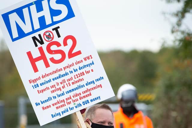Second protest in Fairford Leys and Stone against HS2
