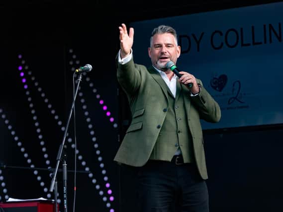 Andy Collins at the Connect 2 U event