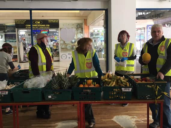 Volunteers at the Wycombe Food Hub