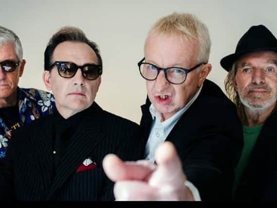 The Damned’s original line-up, Rat Scabies, Captain Sensible, Dave Vanian and Brian James