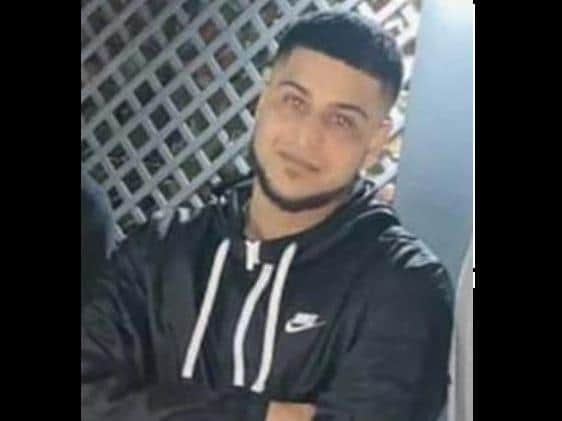 Amir Shafique's family have released this picture of the 22-year-old