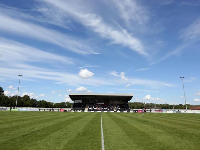 Corby Town's Steel Park home