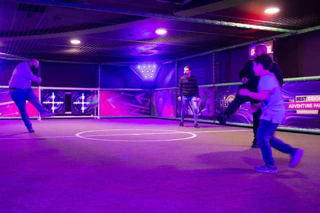 VIP opening night of Flip Out in Aylesbury's Friars Square