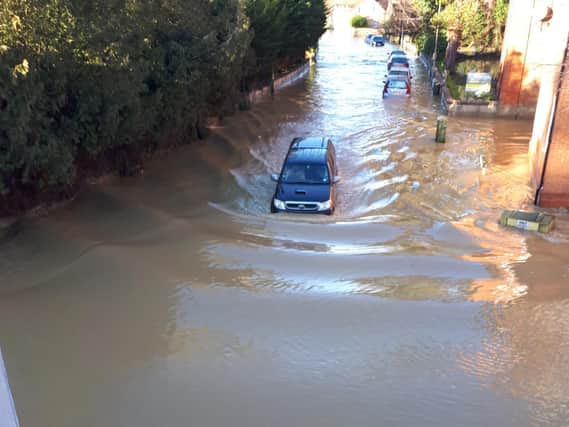 Flooding has devastated Buckingham over the Christmas period
