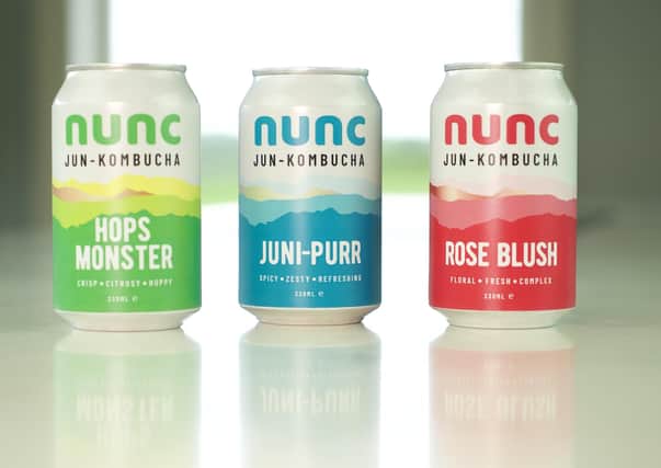 A selection of drinks from Nunc Living.