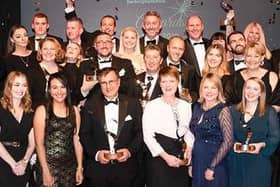 Winners at a previous event prior to the outbreak of coronavirus
