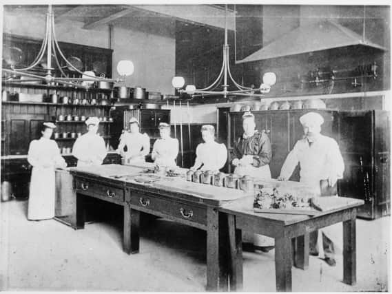 Kitchen Staff in about 1900