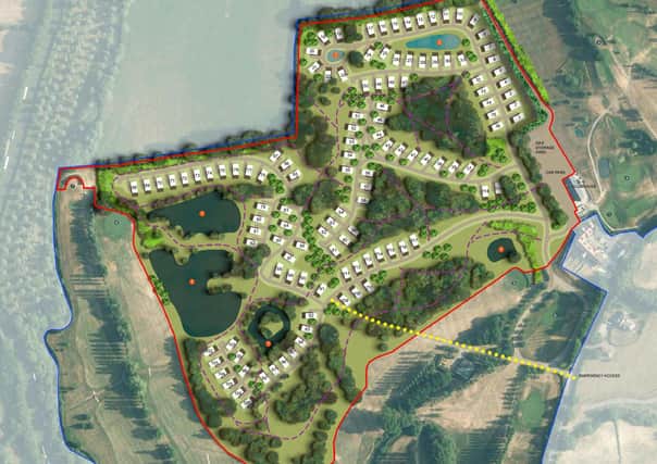 Three Locks Golf Club site plan PHOTO: WS Planning