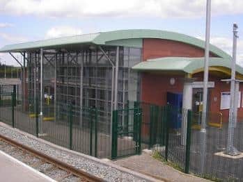 Aylesbury Vale Parkway Station now has a fully operational drive through facility to test residents for the coronavirus