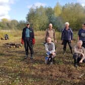 Members of the Unstead Nature Community Group