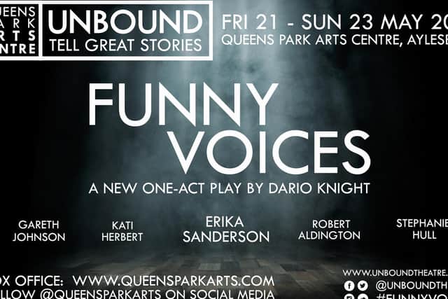 Funny Voices will be the first in-person production at the Limelight Theatre since the pandemic started