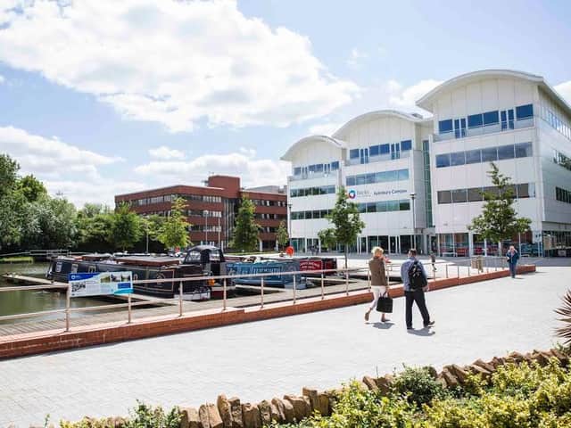 The Digital hub located at Buckinghamshire New University, Aylesbury Campus