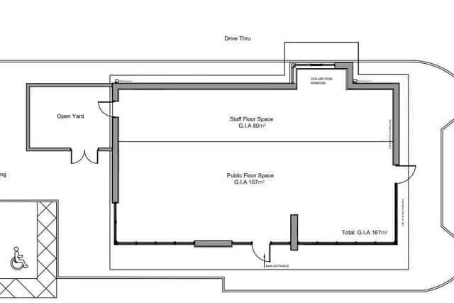 The site plan.