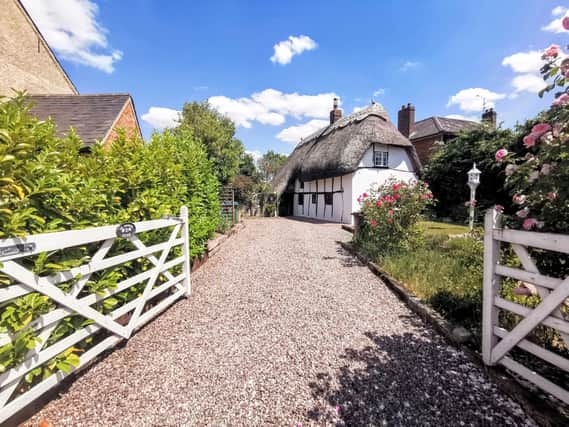 The cottage is up for sale