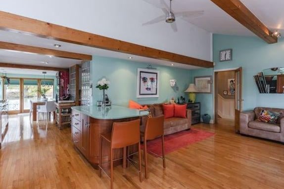 This fascinating home has been extensively remodelled by the current owners and provides wonderful light accommodation that engages beautifully with its environment. The accommodation is over two floors and is exceptionally versatile with every room having a quite exceptional outlook.