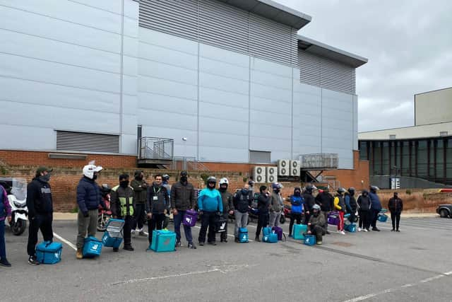 Deliveroo Drivers in Aylesbury on Sunday