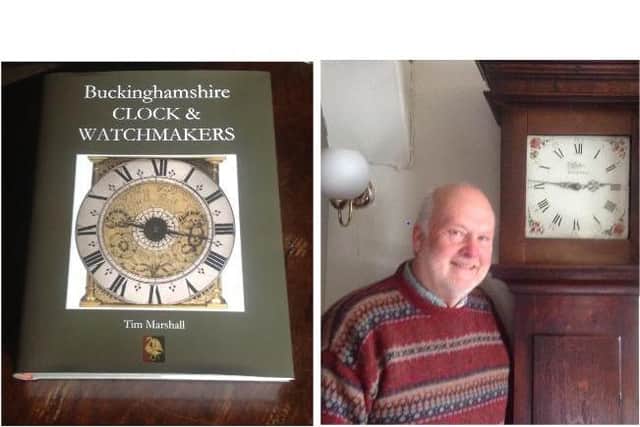 Tim Marshall and his new book Buckinghamshire Clock and Watchmakers